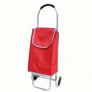Detachable Light Folding Wheeled Shopping Trolley Bag Portable Vegetable Grocery Trolley Bag Shopping Carts - Product Image 2