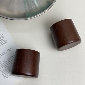 Wooden High-Legged Base Multifunctional <b>Serving</b> <b>Tray</b> Rubber Wood Small And <b>Large</b> Size Residential Use - Product Image 3