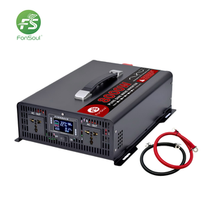 <span class=keywords><strong>Convertisseur</strong></span> de courant pour voiture Fonsoul 7600W <span class=keywords><strong>12V</strong></span> vers <span class=keywords><strong>220V</strong></span> à onde sinusoïdale pure pour usage domestique, <span class=keywords><strong>convertisseur</strong></span> DC/AC haute efficacité avec prise universelle - Product Image 5