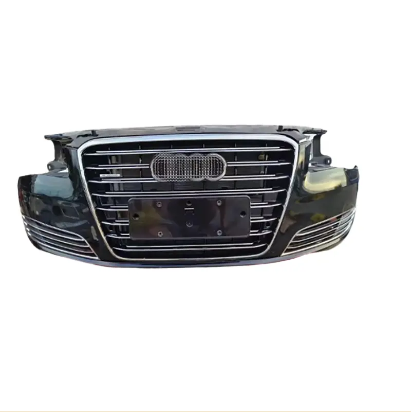 Áp dụng cho các 2011-2014 AUDI A8L phía trước Kit front bumper lưới tản nhiệt làm mát Bảng điều khiển quạt làm mát