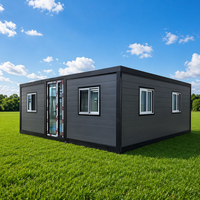 Maisons conteneurs compactes, pliables et légères, installation rapide, étanches, confortables, couleurs personnalisables pour usage extérieur en villa