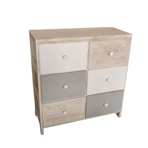 Armoire de rangement en bois organisateur de jouets pour enfants conception de bord sûr peinture Non toxique pour salle de jeux de pépinière - Product Image 3