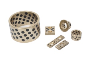 กราไฟท์น้ํามันหล่อลื่นแข็งแขนบรอนซ์ <span class=keywords><strong>Sankyo</strong></span> บูชหล่อลื่นตัวเองแบบไม่มีน้ํามัน - Product Image 2