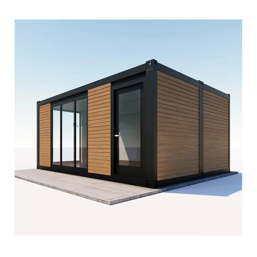 Modern Prefab Houses and Factory Direct Sale Container Houses Hotel Prefab Car Showroom and Workshop Light Steel Structure Frame