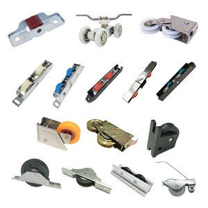 Cửa Cửa sổ phụ kiện duy nhất Con lăn ròng rọc U rãnh Nylon bánh xe - Product Image 5