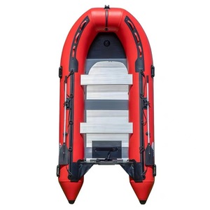 Weihai Factory 230/250/360/430/520cm Aluminium Floor 0.9/1.8mm PVC Hull <b>Inflatable</b> Rubber Boat Pvc Aluminium Floor <b>Inflatable</b> - Product Image 2