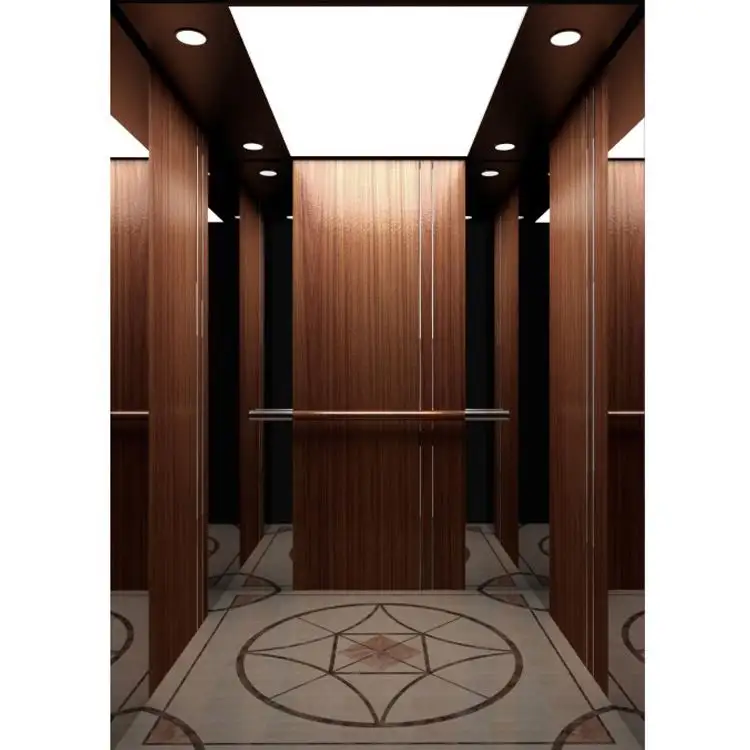 Latest Design Medical Hospital Elevator/Lift With LCD Lighht And PVC Floor