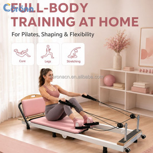 Reformer de <span class=keywords><strong>Pilates</strong></span> pliable moderne et peu encombrant pour usage commercial et domestique - Product Image 4