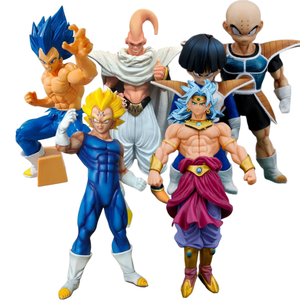 5 Estilos de Figuras de Anime de Dragón, <span class=keywords><strong>Kuririn</strong></span>, Son, Majiu Buu, Vegeta, de PVC, Coleccionables, Juguetes, Figuras de Acción de Anime para Niños, Regalo - Product Image 1