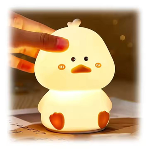 Decorazione della stanza creativa di vendita calda ha condotto la luce notturna ricaricabile USB del fumetto lampada da scuola materna animale carina lampada da notte per camera da letto utilizzata - Product Image 3