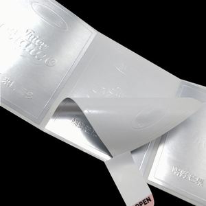 Etiqueta Adhesiva Térmica de Pulpa de Madera 100% Plateada Mate, Resistente al Agua, para Embalaje, Impresión Personalizada, Tamaño Personalizado, Suministro de Fábrica - Product Image 4