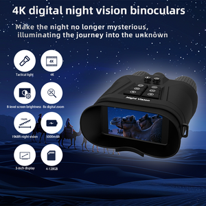 Visión nocturna Z8001 4K Binoculares infrarrojos de alta resolución Zoom 8X Visión de poca luz Alcance de visión nocturna Exploración al aire libre - Product Image 6