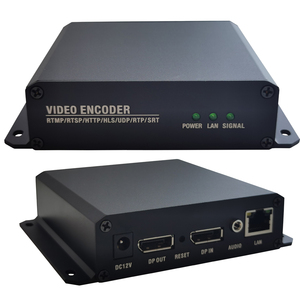 Codificador DP de Bajo Costo con Entrada DP Única, SRT, RTMP, RTSP, H.265, H.264, 4K, Metal, Transmisión de <span class=keywords><strong>Video</strong></span> IP, KUNUOMAGIC, Garantí<span class=keywords><strong>a</strong></span> de 5 <span class=keywords><strong>A</strong></span>ños - Product Image 1