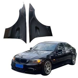 BENSNEES Ailes avant latérales en fibre de carbone pour BMW Série 3 E90 Pré-LCI et LCI 335i Berline 2007 2008 2009 <span class=keywords><strong>2010</strong></span> 2011 Amélioration - Product Image 1