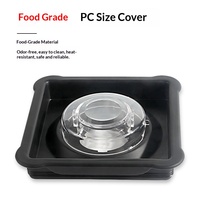 LEHEHE/Lehohoh HZ-300 Accessoires pour machine à smoothies commerciale, Bol de mixeur multifonctionnel, Bol de robot culinaire, Support de bol, Récipient