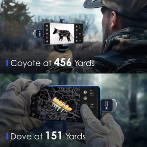 Caméra thermique X3 384x288 avec portée de vision nocturne de 1640 yards pour la chasse - Product Image 5