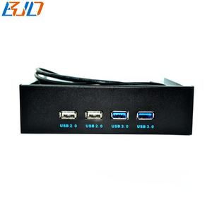 5.25 "デスクトップフロントパネル2*5Gbps USB 3.0 + 2 * USB 2.0コネクタPC用コンピュータケース - Product Image 4