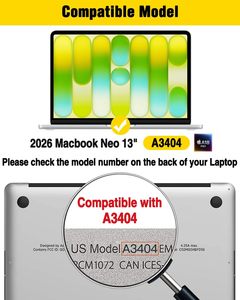 For MacBook Neo 13-inch 2026-Soft PET Privacy Magnetic Film with Anti-SPY Protection 0.25mm <b>Thickness</b> - Product Image 2
