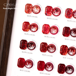 เจลยูวีสีแดงคอลเลคชั่นคริสต์มาสปีใหม่ ยอดนิยมจากปารีส พร้อมกลิตเตอร์  แจกตัวอย่างฟรี - Product Image 3