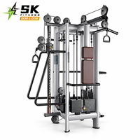Machine de musculation multifonctionnelle SK-T36 pour entraînement fonctionnel par câbles, équipement de gym commercial pour salles de sport et clubs
