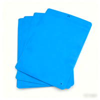 Sacs en mylar résistants à l'humidité et à l'humidité avec zip-lock et fenêtre transparente pour bonbons bonbons bonbons bijoux et stockage des aliments
