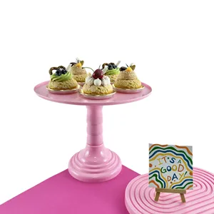 Macaron color Cake Stands para Navidad Graduación Eventos de Halloween