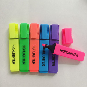 6 Colors Aesthetic Fluorescent Highlighters Chisel Tip Highlighters Quick <strong>Dry</strong> Markers for Study <strong>Office</strong> School - Product Image 5