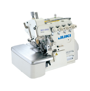 Máquina Overlock JUKI MO-6916G de Cinco Hilos de Alta Calidad y <span class=keywords><strong>Segunda</strong></span> <span class=keywords><strong>Mano</strong></span> con Alimentación Inferior para Materiales Extra Pesados - Product Image 1