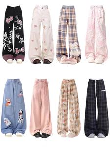 <span class=keywords><strong>Pantaloni</strong></span> comodi da <span class=keywords><strong>donna</strong></span> in stile coreano a basso prezzo all'ingrosso <span class=keywords><strong>pantaloni</strong></span> da <span class=keywords><strong>donna</strong></span> a gamba dritta a tinta unita - Product Image 6