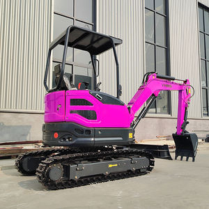 Бесплатная доставка готовый мини-экскаватор 2,5 тонны небольшой микро экскаватор для фермы/сада/строительства Многофункциональный Гусеничный мини-экскаватор - Product Image 2