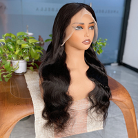 Perruques Lace Front 13x4 Body Wave en Cheveux Humains Pré-Pluckées avec Dentelle Transparente et Baby Hair – Vente en Gros