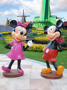 Escultura Grande de <span class=keywords><strong>Mickey</strong></span> Mouse para Centro Comercial, Parque y Jardín de Infancia, Adornos de Resina Ecológica, <span class=keywords><strong>Minnie</strong></span>, <span class=keywords><strong>Pato</strong></span> <span class=keywords><strong>Donald</strong></span> - Product Image 3