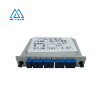 Répartiteur de type cassette PLC Fibre Optique 1*8 SC/UPC Étanche Boîtier SC UPC LGX GPRS FTTX/Centre de Données