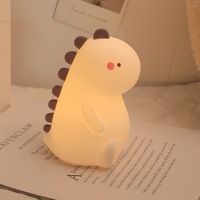Lampe de nuit LED pour bébé, veilleuse respirante, lapin, lapin, silicone, veilleuse créative pour salon et chambre à coucher