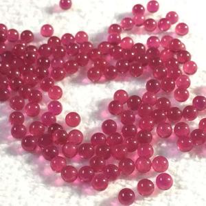 Laboratorium Ruby Corundum Synthetische massieve bal 1 mm-4 mm Diep rozerood Keramische gatenbal Heldere rode kleur - Product Image 6