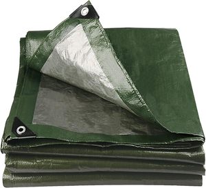 Bâche PE imperméable enduite FEP 160/180 GSM, largeur 2 à 6 m, pour tente de camping rectangulaire, tapis, <span class=keywords><strong>pergola</strong></span>, auvent, mobilier de jardin, abri d'ombrage - Product Image 4