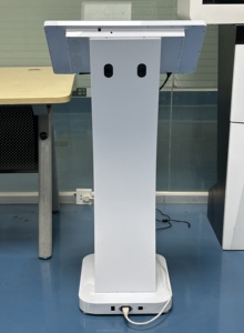 21.5 Inch Hotel <span class=keywords><strong>Restaurant</strong></span> Smile Vloer Staande Klant Feedback Apparaat Met Software - Product Image 6