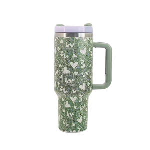 Día <span class=keywords><strong>de</strong></span> San Valentín 40oz taza <span class=keywords><strong>de</strong></span> coche 5D impresión hielo Bully taza <span class=keywords><strong>amor</strong></span> Taza Termo taza - Product Image 2
