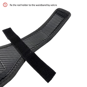 Support de canne <span class=keywords><strong>à</strong></span> taille canne <span class=keywords><strong>à</strong></span> pêche <span class=keywords><strong>ceinture</strong></span> de maintien pour outil de pêche au <span class=keywords><strong>leurre</strong></span> en plein air Surf Casting - Product Image 4