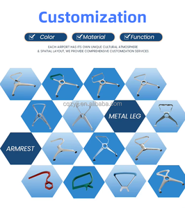เก้าอี้สำนักงานผู้บริหาร, เก้าอี้รับรองแขกหนัง PU สำหรับล็อบบี้บริษัทและคลินิกระดับไฮเอนด์ - Product Image 3