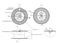 Carrete de plástico vacío de alta calidad Fibra óptica de plástico de 235mm