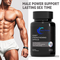 Capsules Rénaux Fortifiantes, Capsules Herbales de Racine, Durcisseur d'Érection Durable pour Hommes, Améliorent l'Endurance Sexuelle