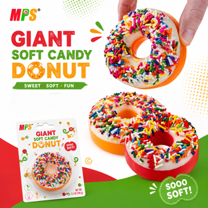 For MPS Oem Factory Manufacturers Wholesale High Quality Super <strong>Big</strong> Giant <strong>Sweet</strong> Fruit Flavored Donut Shape <strong>Sweets</strong> Packaged in <strong>Bag</strong> - Product Image 3