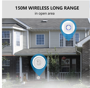 مقاوم للماء IP65 جرس كهربائي ذاتي للقطط والحيوانات الأليفة لوازم تدريب جرس الباب التواصل للكلاب - Product Image 6