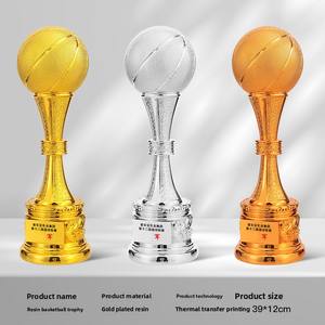 Troféu de alumínio galvanizado criativo High-End para competições desportivas Badminton Futebol; Resina elegante Award <span class=keywords><strong>Large</strong></span> Scale - Product Image 6