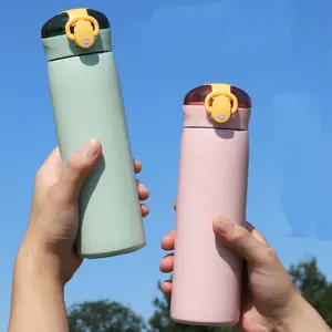 custom water bottle hot and cold cheap double wall 304 stainless steel Water Bottle with Lid and straw
