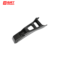 Panneau de console centrale en fibre de carbone sèche style CS pour BMW M2 G87 M3 G80 M4 G82 2021-2024, garniture intérieure améliorée, accessoires de voiture