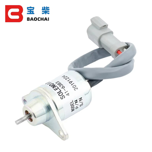 Vanne solénoïde de moteur 41-6383, arrêt électrique 12V 24V pour générateur <span class=keywords><strong>Thermo</strong></span> King - Product Image 1