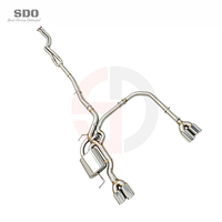 Sistema de Escape Valvetronic SDO SS304 para BMW 525 530 530i E60 3.0L 2004-2010, Catback de Alto Rendimiento con Válvula Electrónica