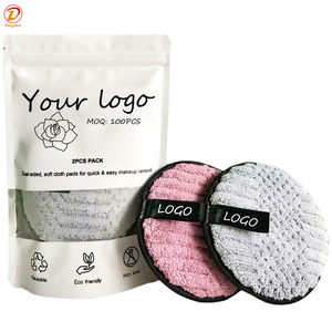 Kit de démaquillants réutilisables en microfibre de haute qualité, lavables, avec bandeau, pour femme, idéal comme cadeau - Product Image 5